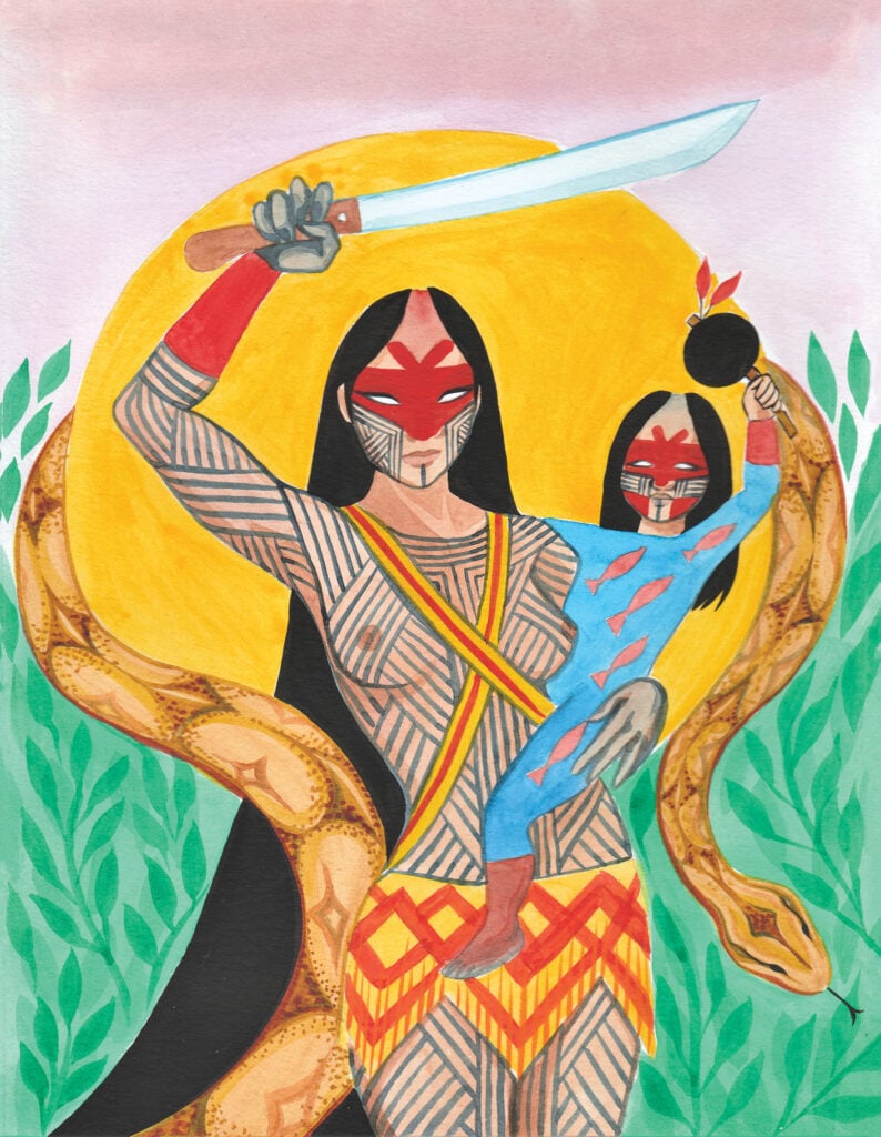 Mulheres indígenas, território, corpo, espírito e ancestralidade