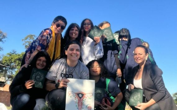 Amaluna realiza roda de conversa sobre autocuidado e alfabetização corporal em Guaíba, no Rio Grande do Sul